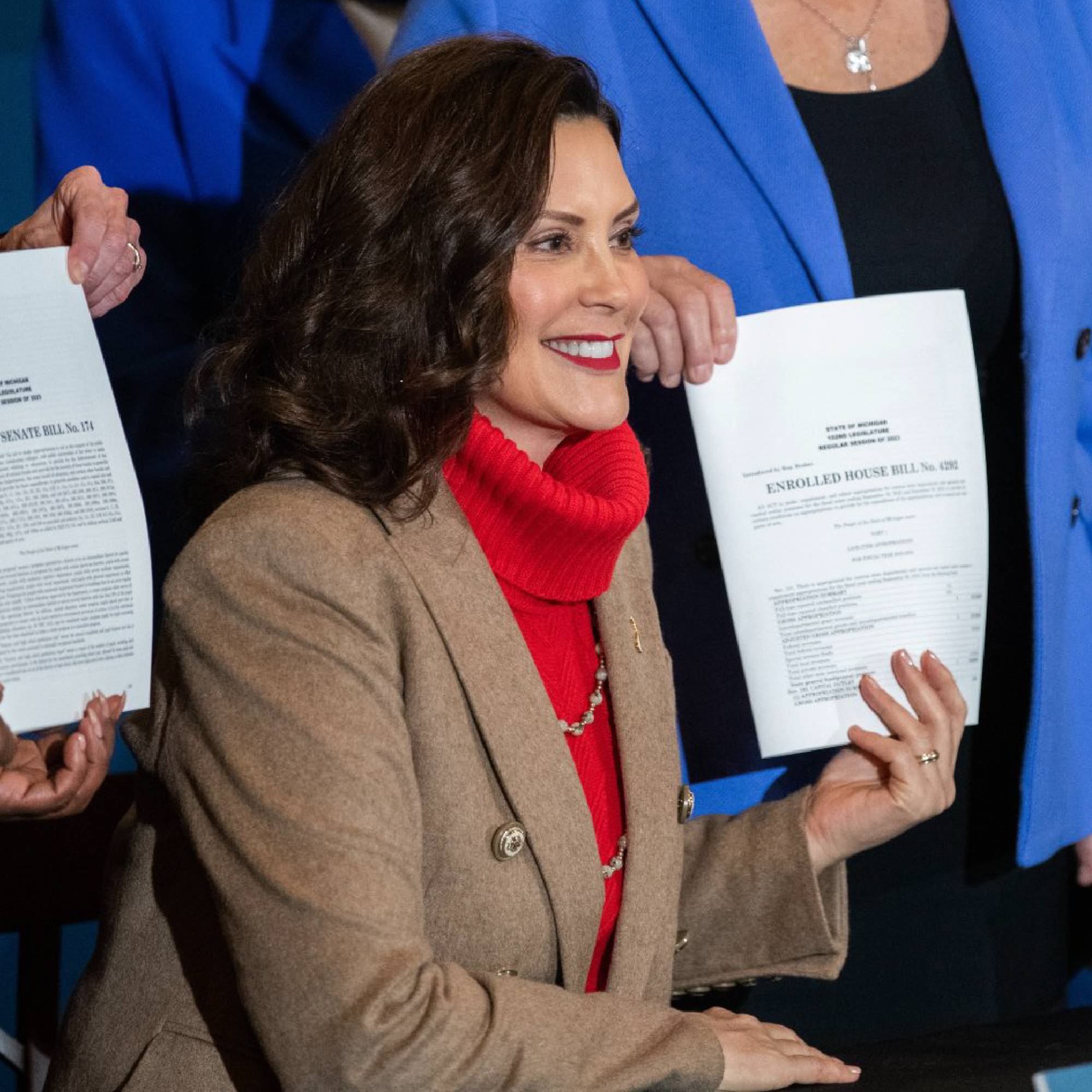 Gov. Whitmer visits campus